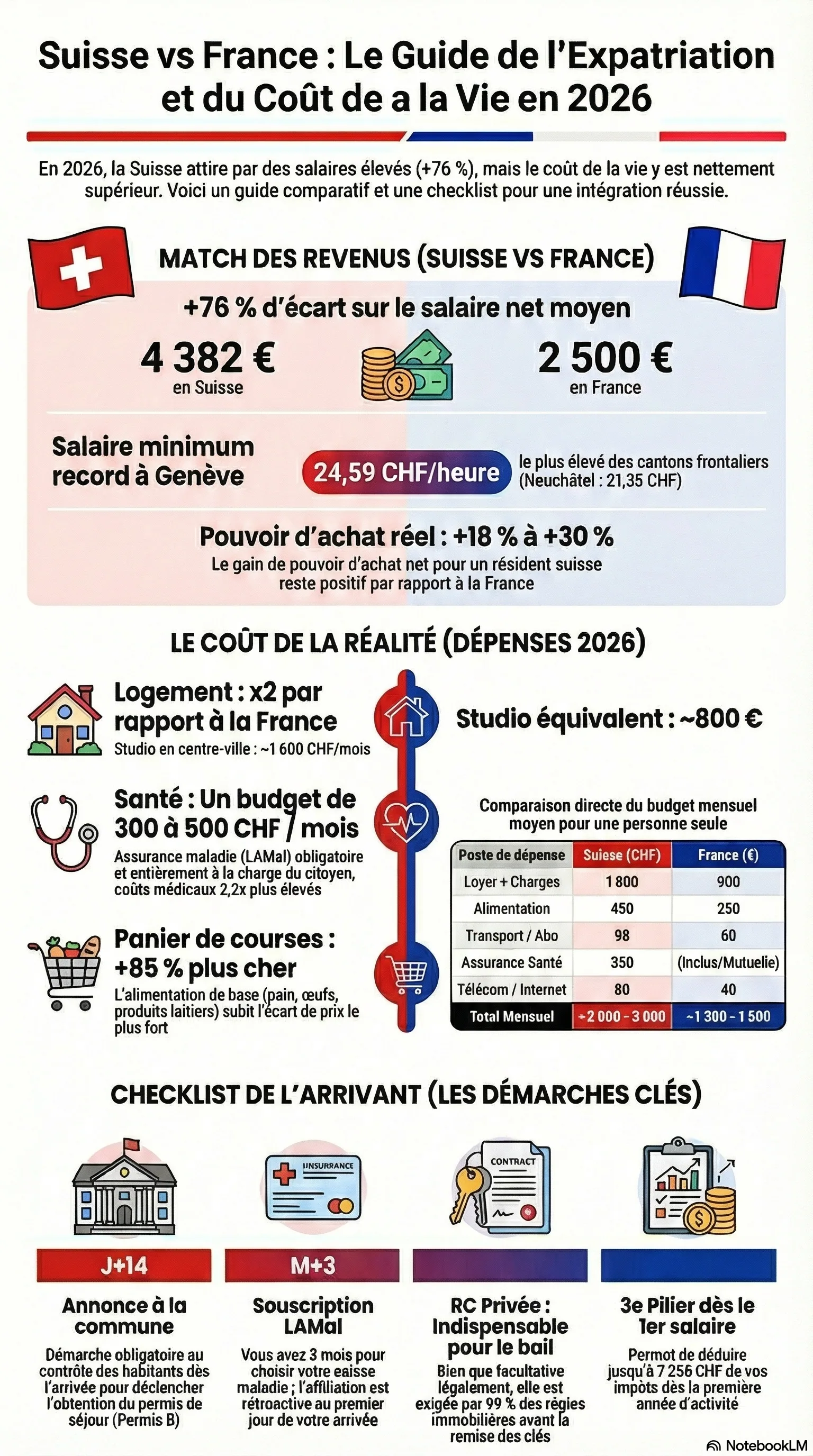 S'installer en Suisse en 2026 : le Guide Exhaustif de l'Expatriation